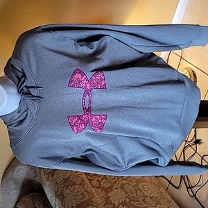 Hoodie type sweatshirt L Gray